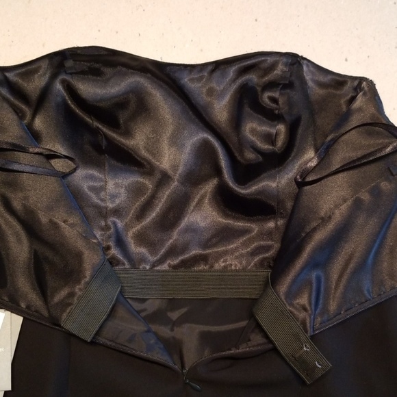 Ann Taylor strapless black formal dress - Picture 5 of 7